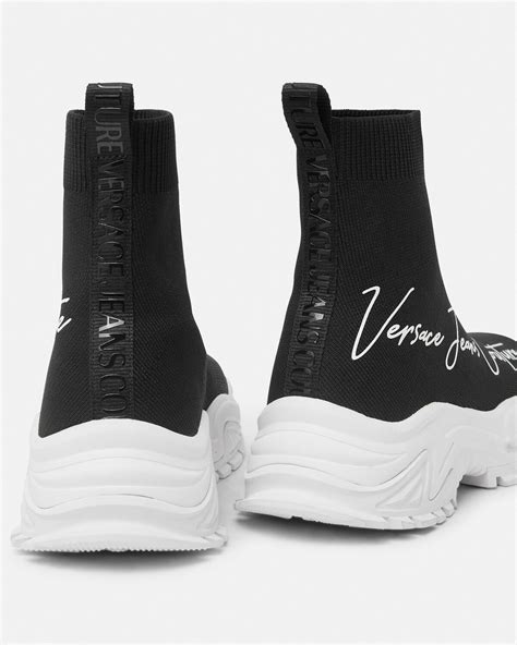 versace couture sock trainers|versace jeans for women.